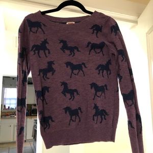 Mossimo Unicorn Sweater